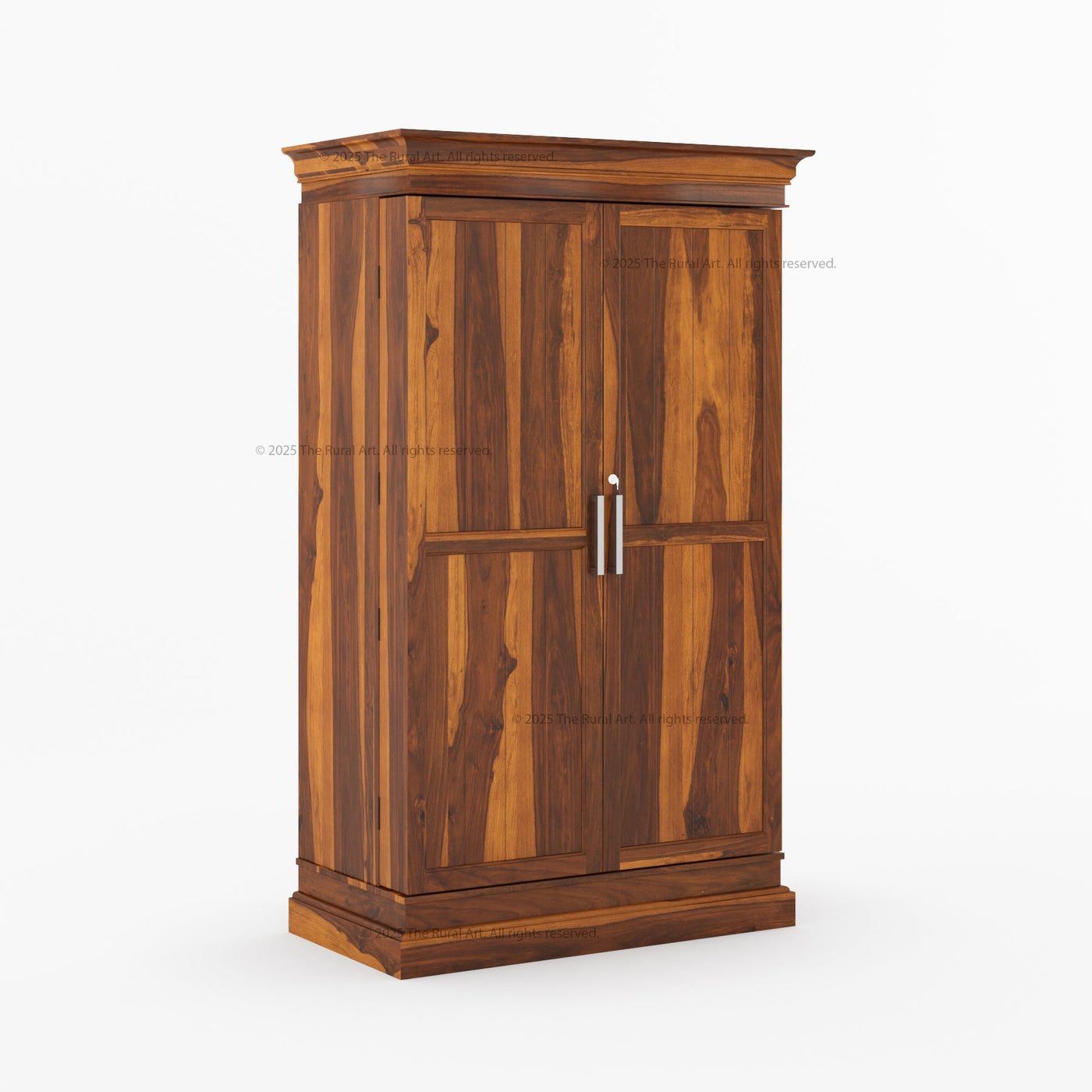 Melinda Solid Wood Bar Cabinet with Storage & Wine Rack - detail view 10