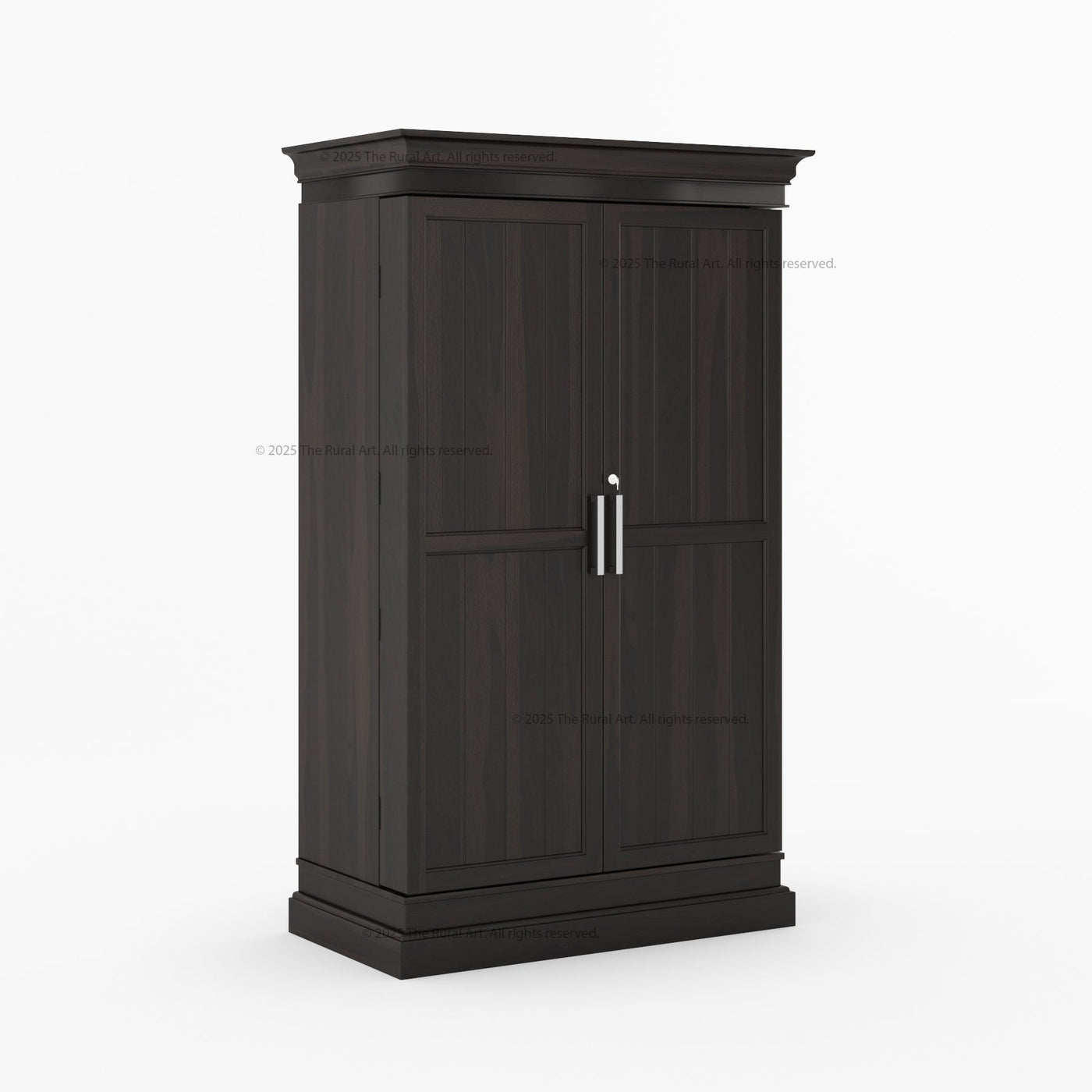 Melinda Solid Wood Bar Cabinet with Storage & Wine Rack - detail view 13