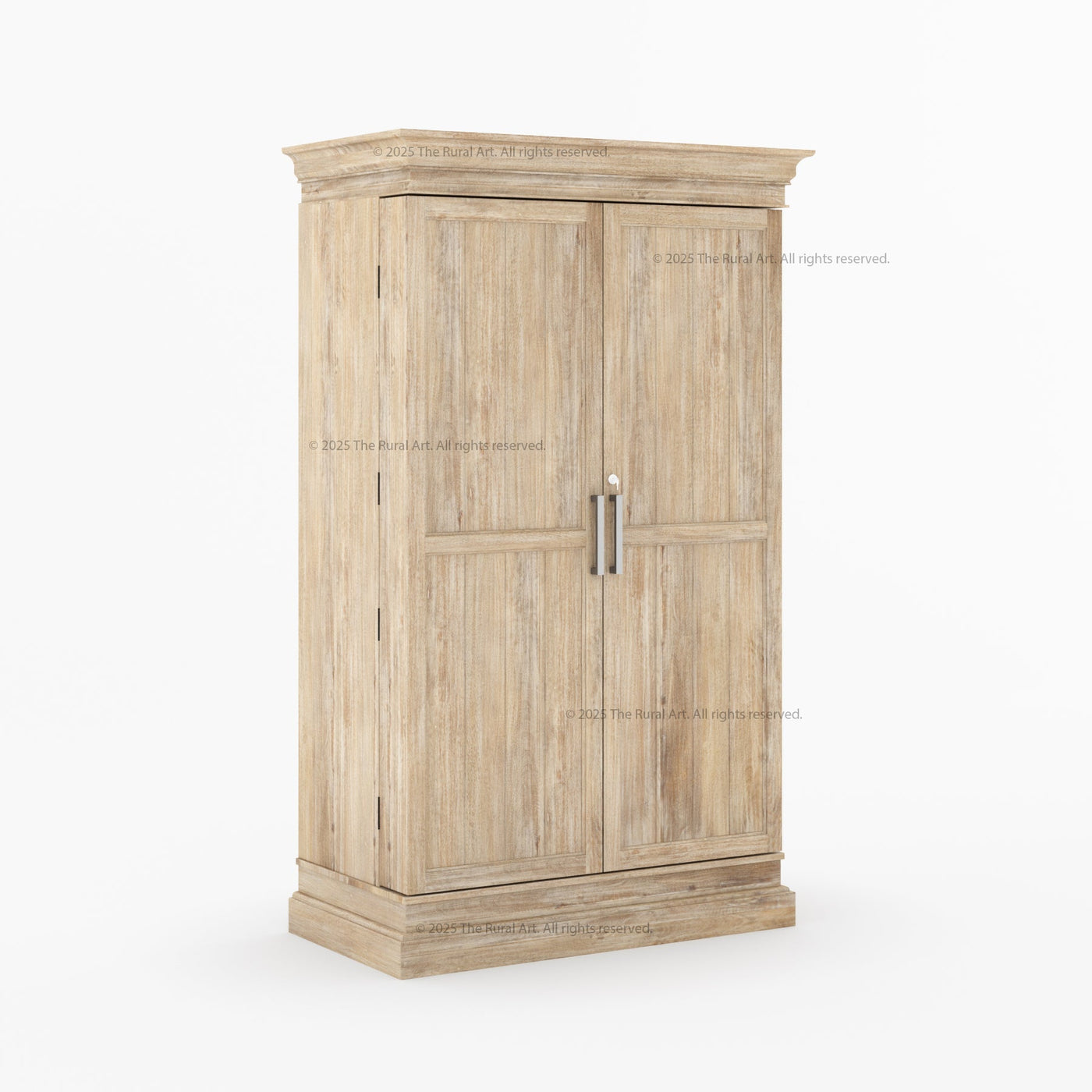 Melinda Solid Wood Bar Cabinet with Storage & Wine Rack - detail view 14