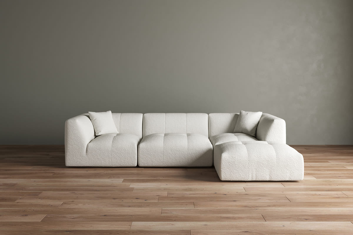 Moda 3 - Pc Modular Sofa with Ottoman - detail view 14