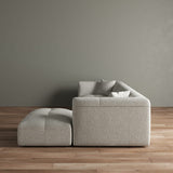 Moda 3 - Pc Modular Sofa with Ottoman