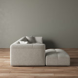 Moda 3 - Pc Modular Sofa with Ottoman
