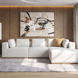 Emerson 3 - Pc Modular Sofa with Ottoman