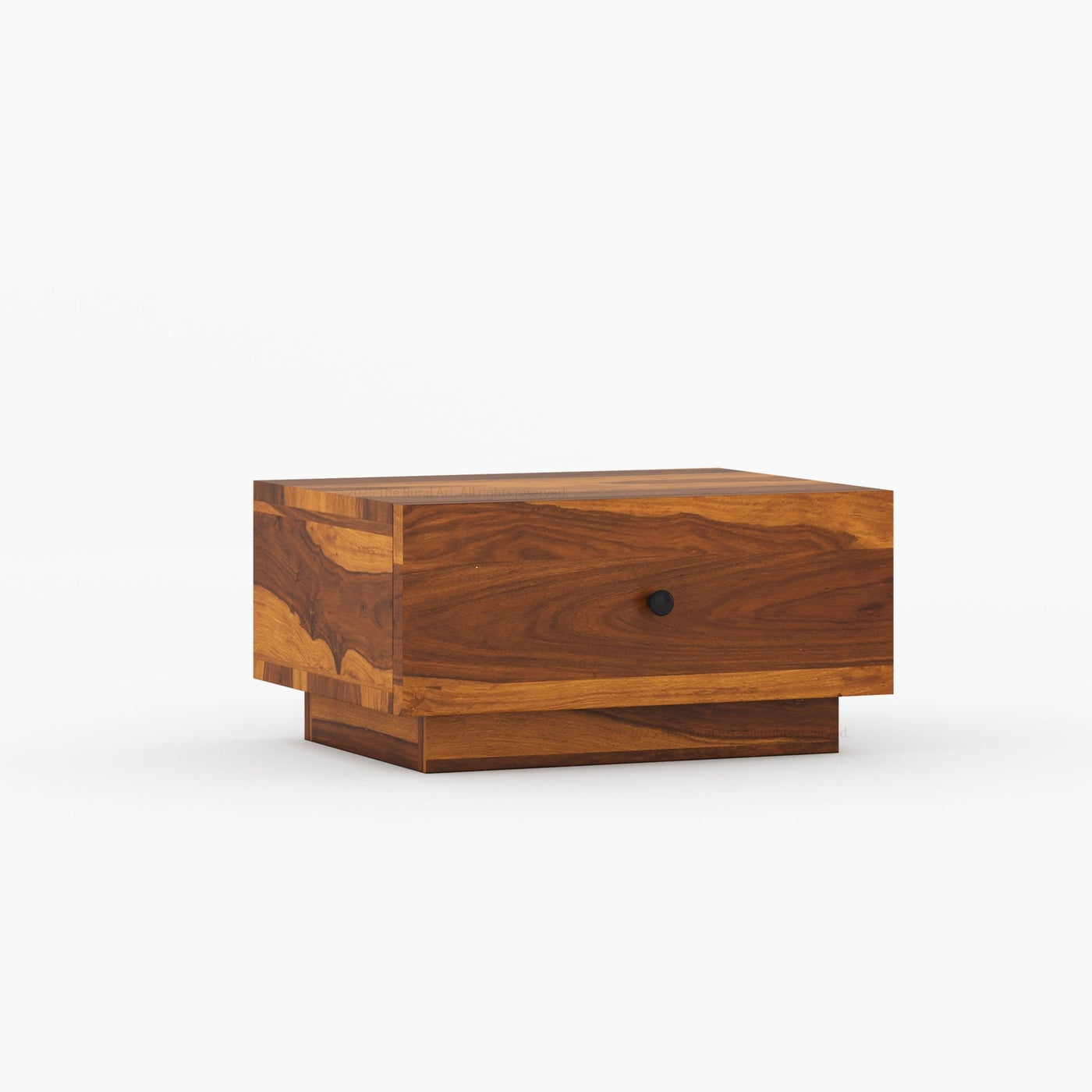 Sheffield Solid Wood Nightstand with Drawer Storage - detail view 8