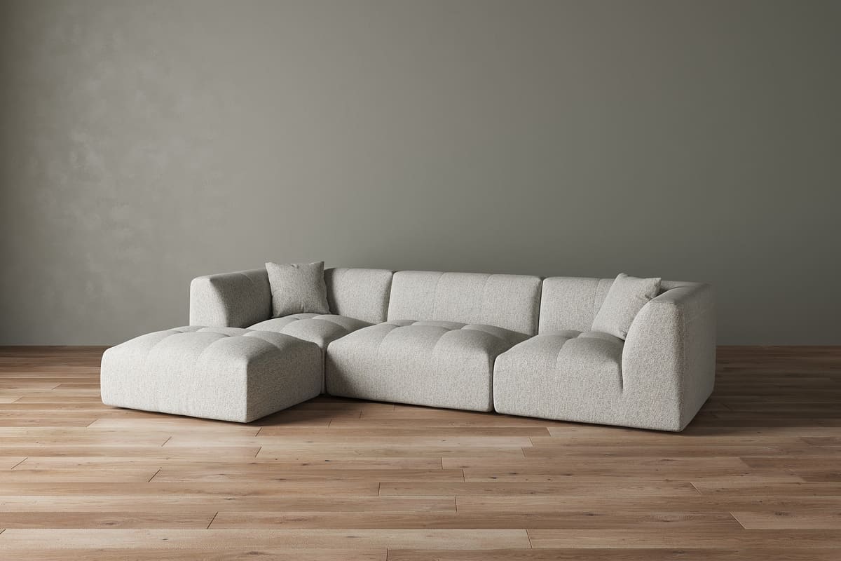 Moda 3 - Pc Modular Sofa with Ottoman - detail view 24