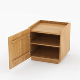 Sierra Vista Nightstand - Premium Teak Wood with a Unique Design