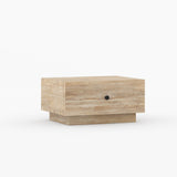 Sheffield Solid Wood Nightstand with Drawer Storage