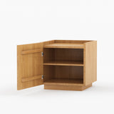 Sierra Vista Nightstand - Premium Teak Wood with a Unique Design