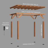 14X10 Delray Pergola