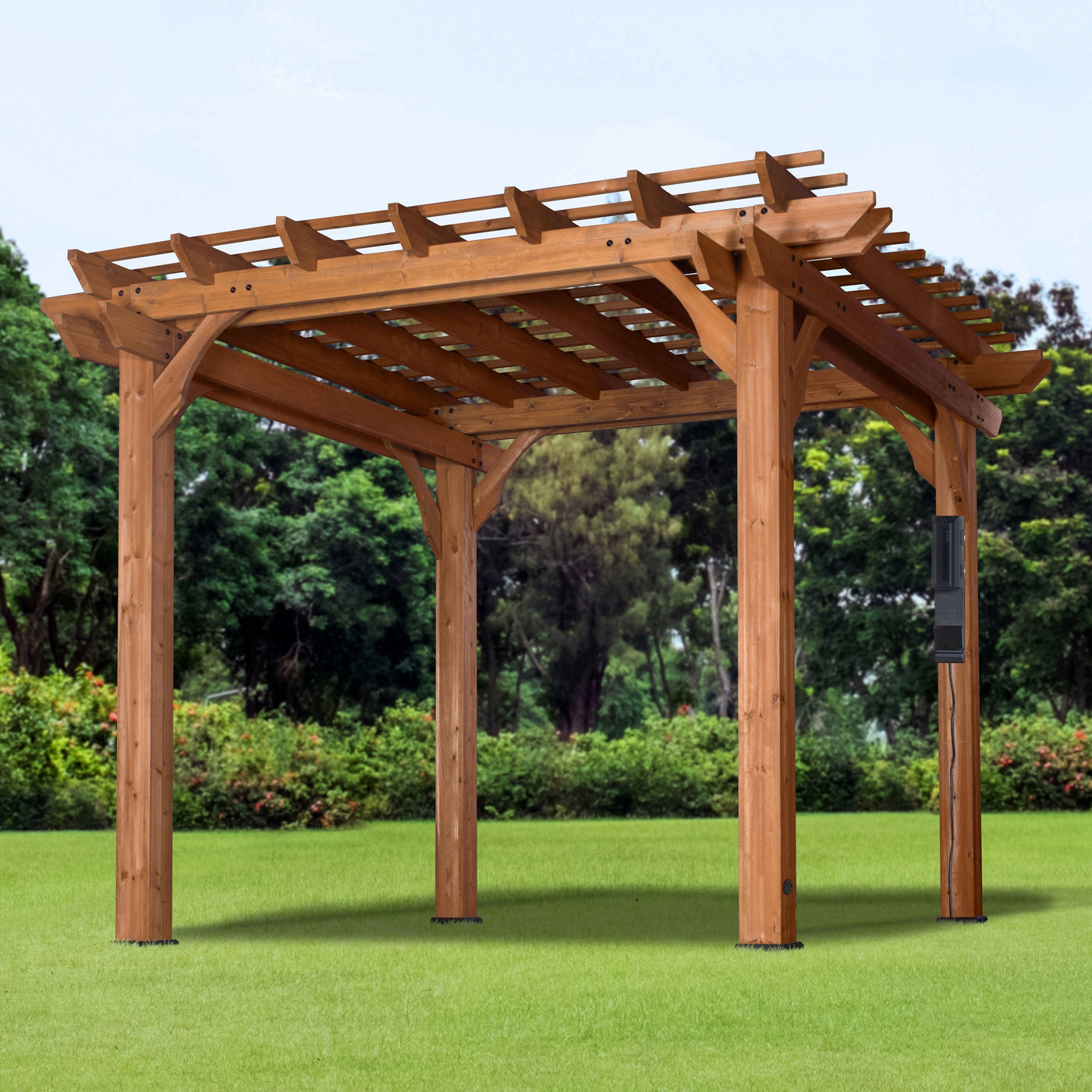 10X10 Beaumont Pergola - detail view 5