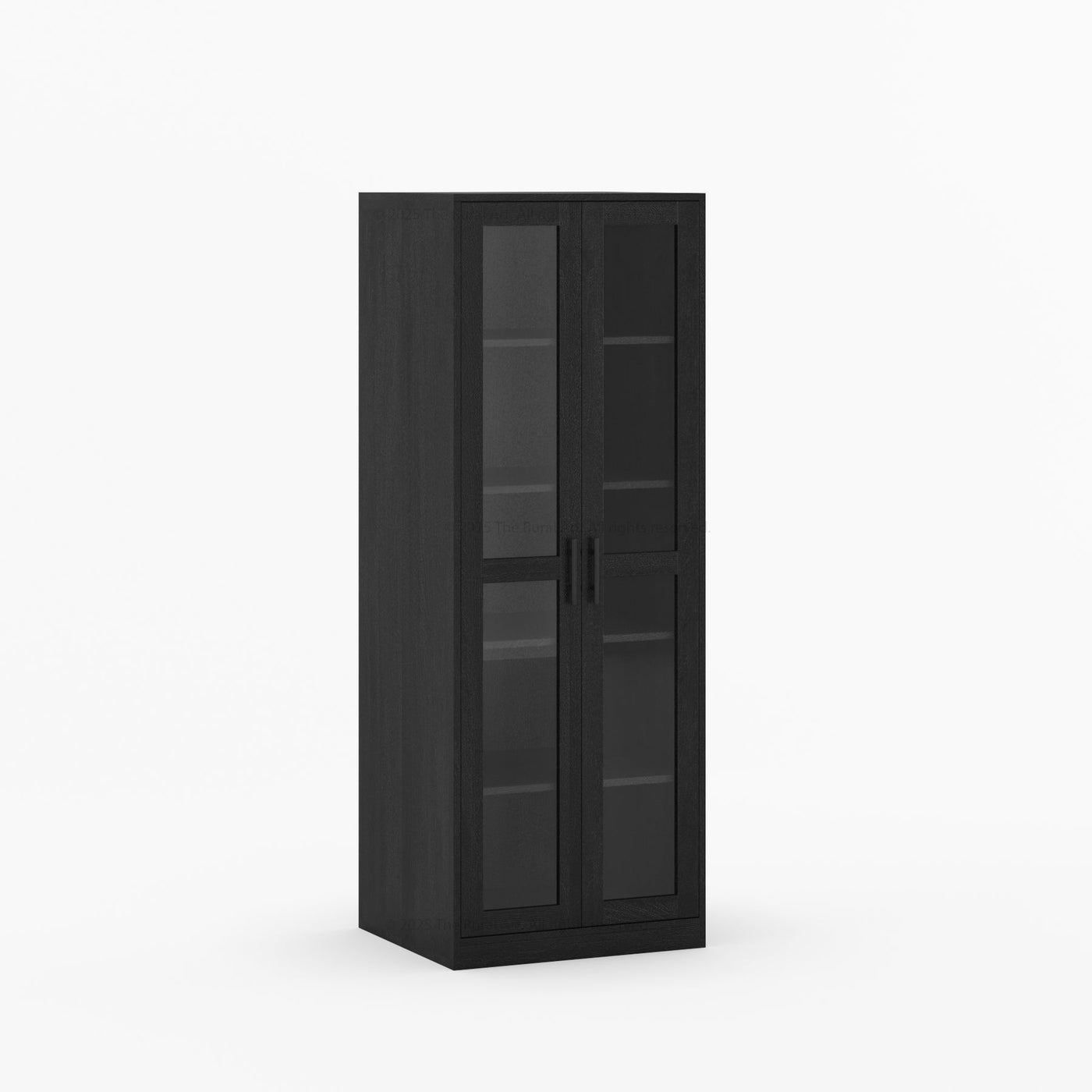 Brooklyn Solid Wood Wine Bar Cabinet with Mini Fridge Space - detail view 14