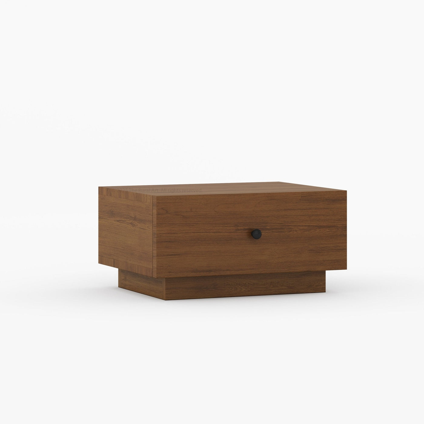 Sheffield Solid Wood Nightstand with Drawer Storage - alternate view