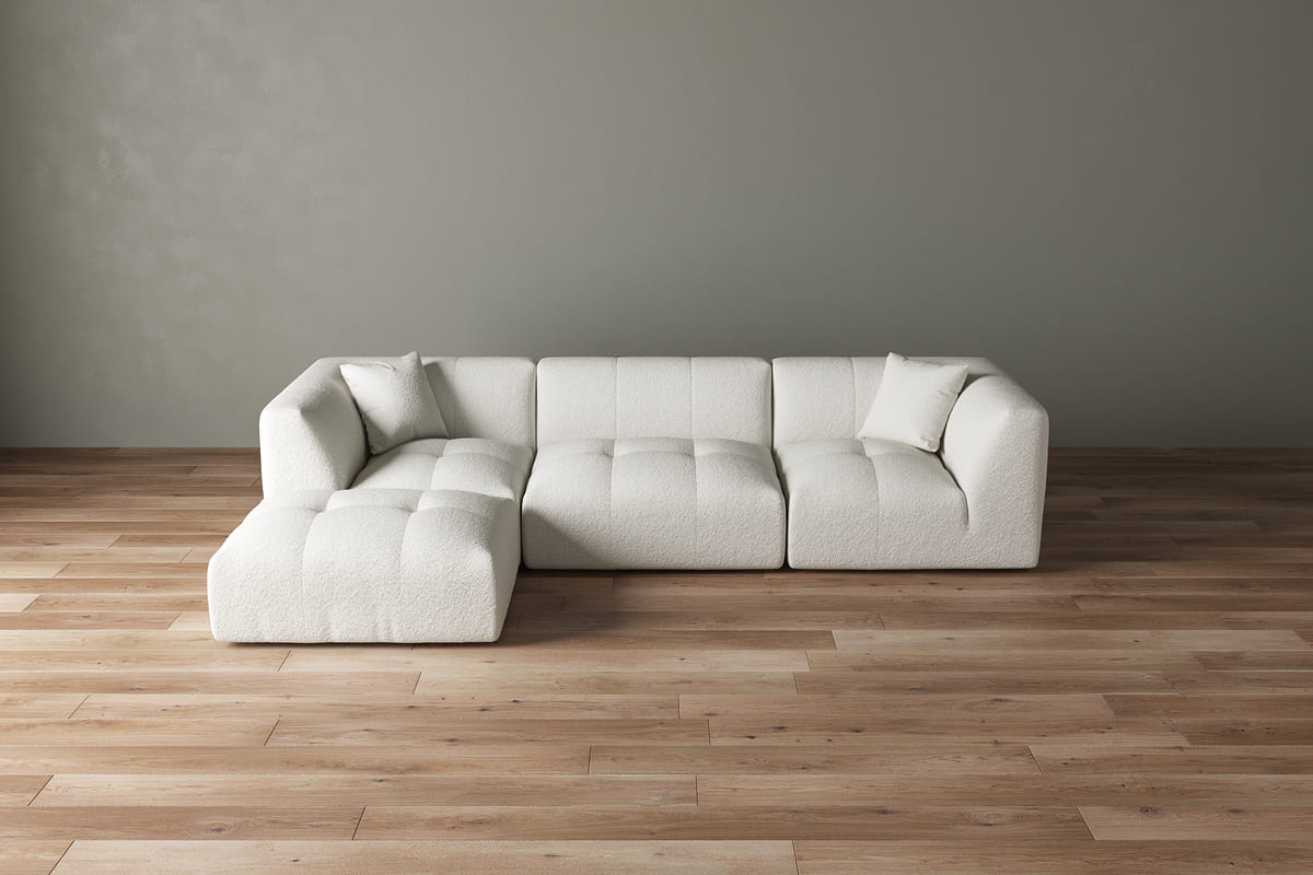 Moda 3 - Pc Modular Sofa with Ottoman - detail view 4