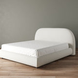 Stella Storage Bed - Boucle Contemporary