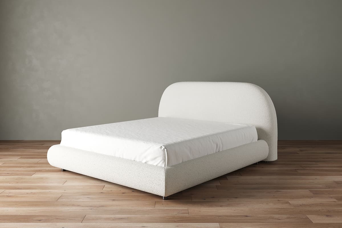 Stella Storage Bed - Boucle Contemporary - detail view 8