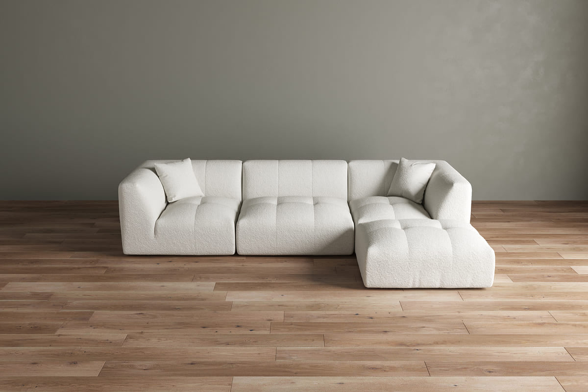 Moda 3 - Pc Modular Sofa with Ottoman - detail view 15
