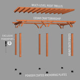 20X12 Beaumont Pergola