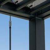 12X10 Sarasota Steel Louvered Pergola