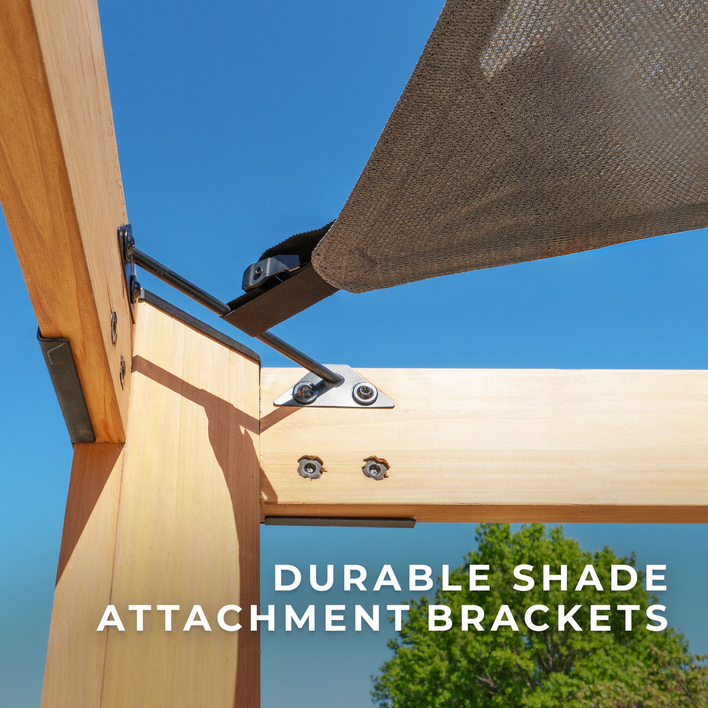12X10 Brendan Sail Shade Pergola - detail view 9