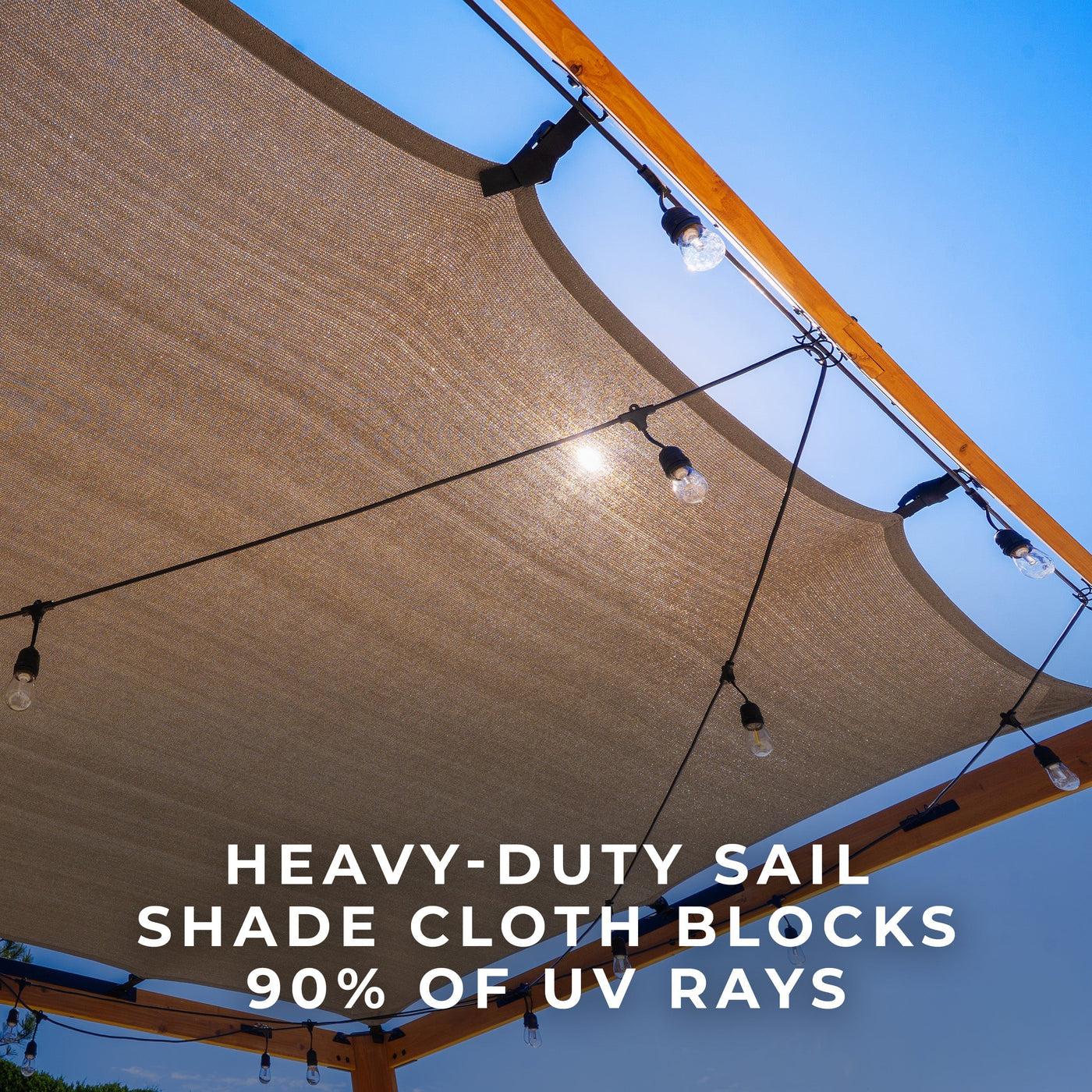 12X10 Brendan Sail Shade Pergola - detail view 5