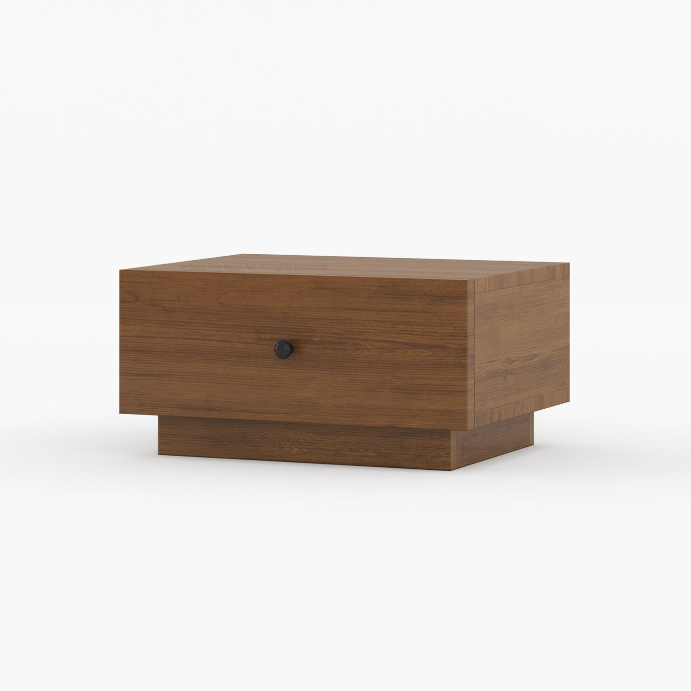 Sheffield Solid Wood Nightstand with Drawer Storage - detail view 7