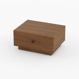 Sheffield Solid Wood Nightstand with Drawer Storage