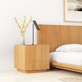 Sierra Vista Nightstand - Premium Teak Wood with a Unique Design