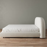 Stella Storage Bed - Boucle Contemporary