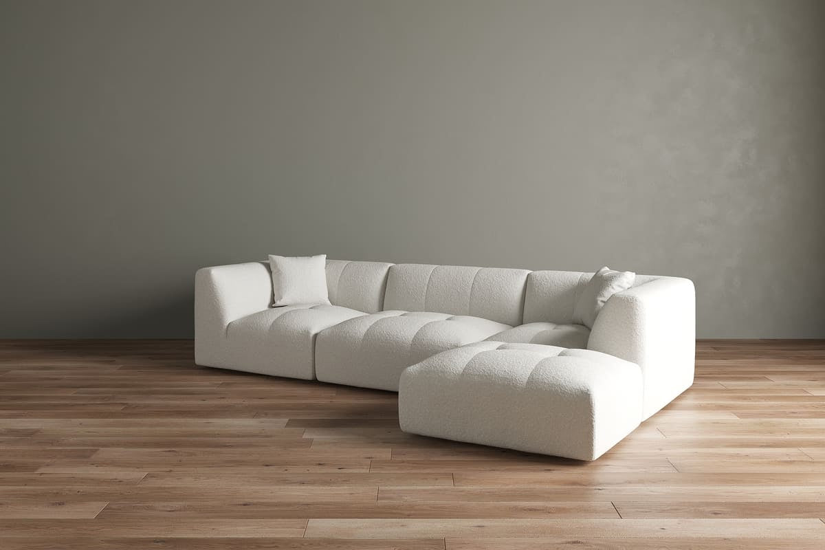 Moda 3 - Pc Modular Sofa with Ottoman - detail view 13
