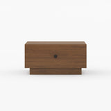 Sheffield Solid Wood Nightstand with Drawer Storage