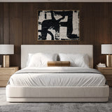Serene Bed - Minimalist Linen Upholstered