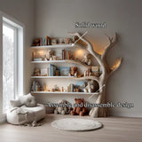 Mid-Century Tree Bookcase for Study or Nursery - SINLSATB261