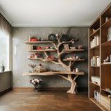 Tree Branch Shelf Xmas Driftwood Bookshelf Sinlcm003