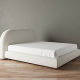 Stella Storage Bed - Boucle Contemporary