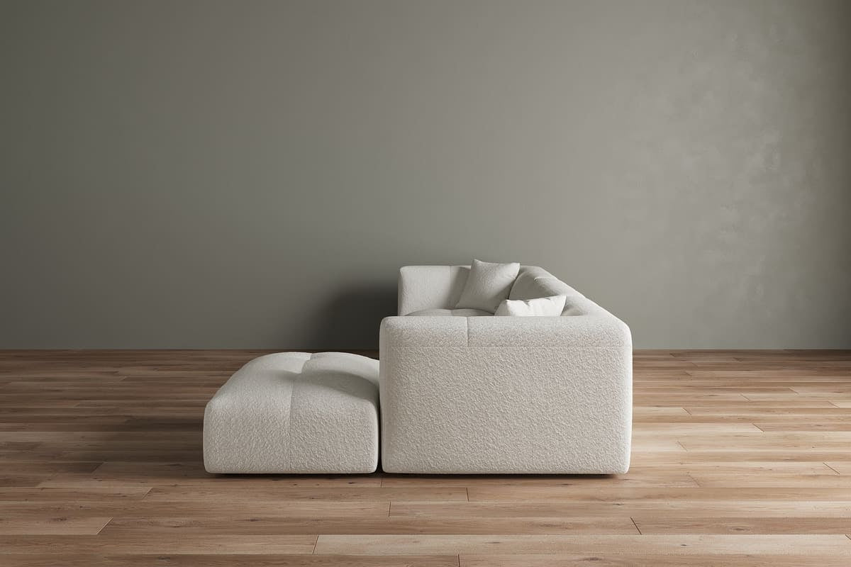 Moda 3 - Pc Modular Sofa with Ottoman - detail view 17