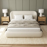 Chelsea Bed - Soft Rounded Upholstered Bed