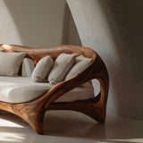 Organic Curved Sofa for Living Room Furniture