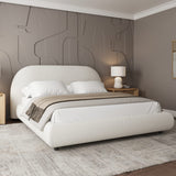 Stella Storage Bed - Boucle Contemporary