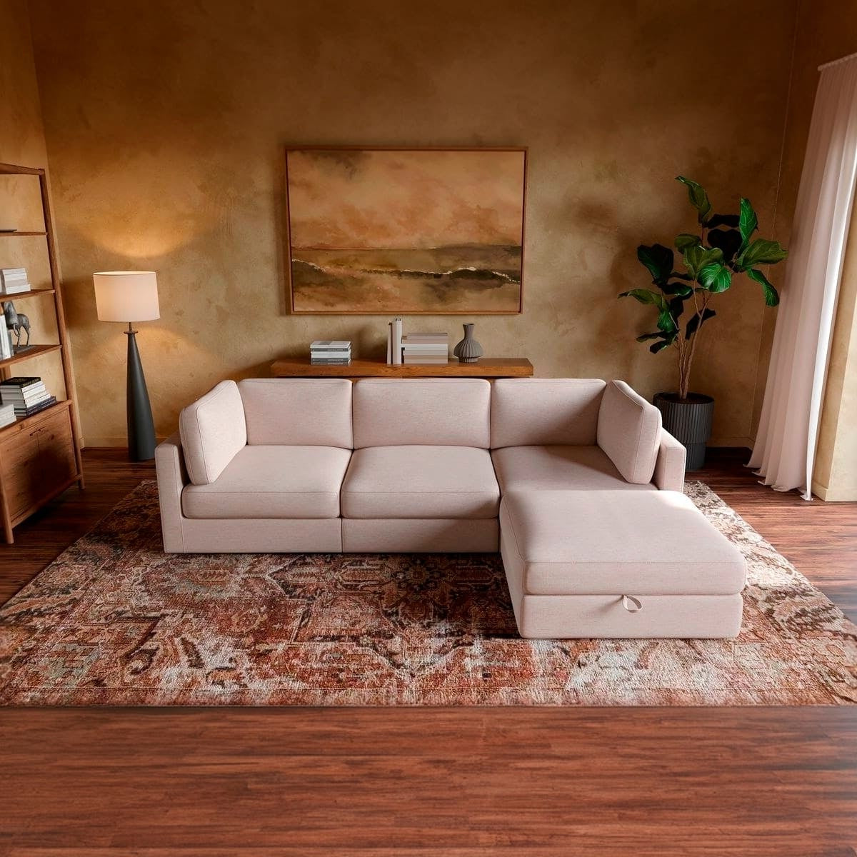 Haven 3 - Pc Modular Sofa with Ottoman - detail view 22