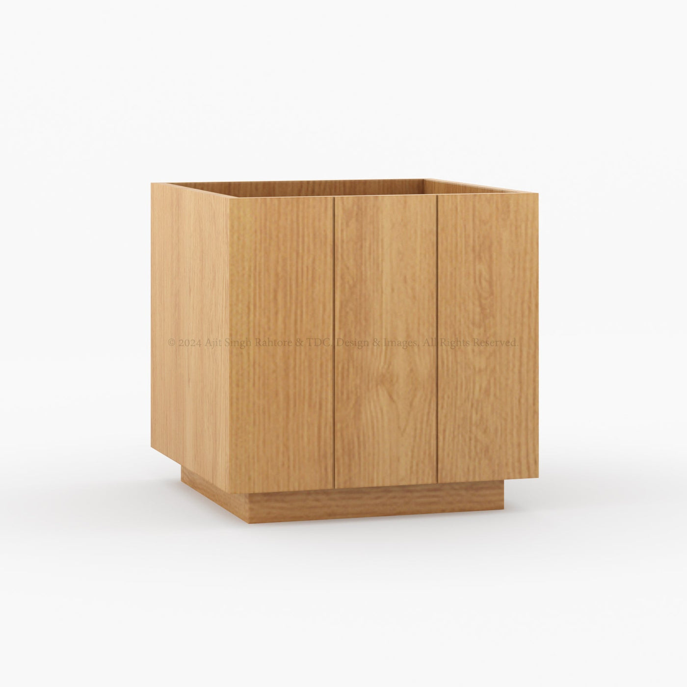 Sierra Vista Nightstand - Premium Teak Wood with a Unique Design - detail view 4
