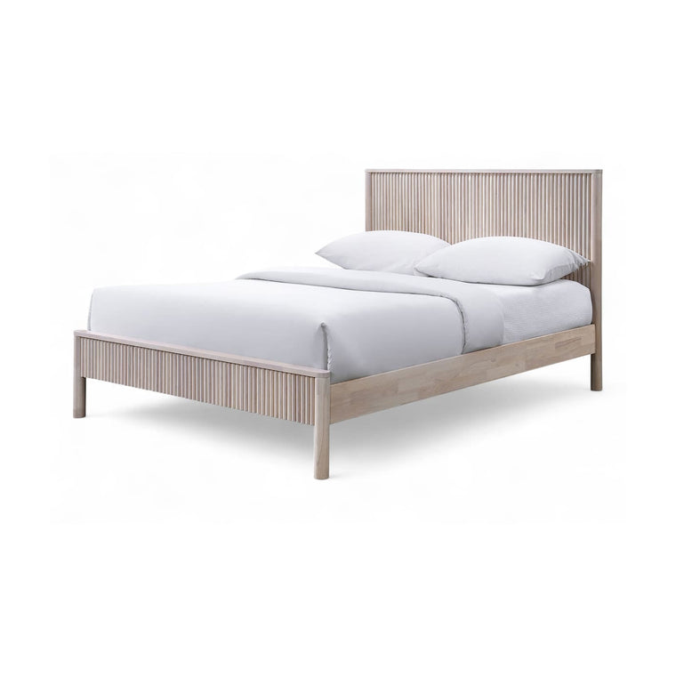 Kivo Solid Wood Bed - alternate view