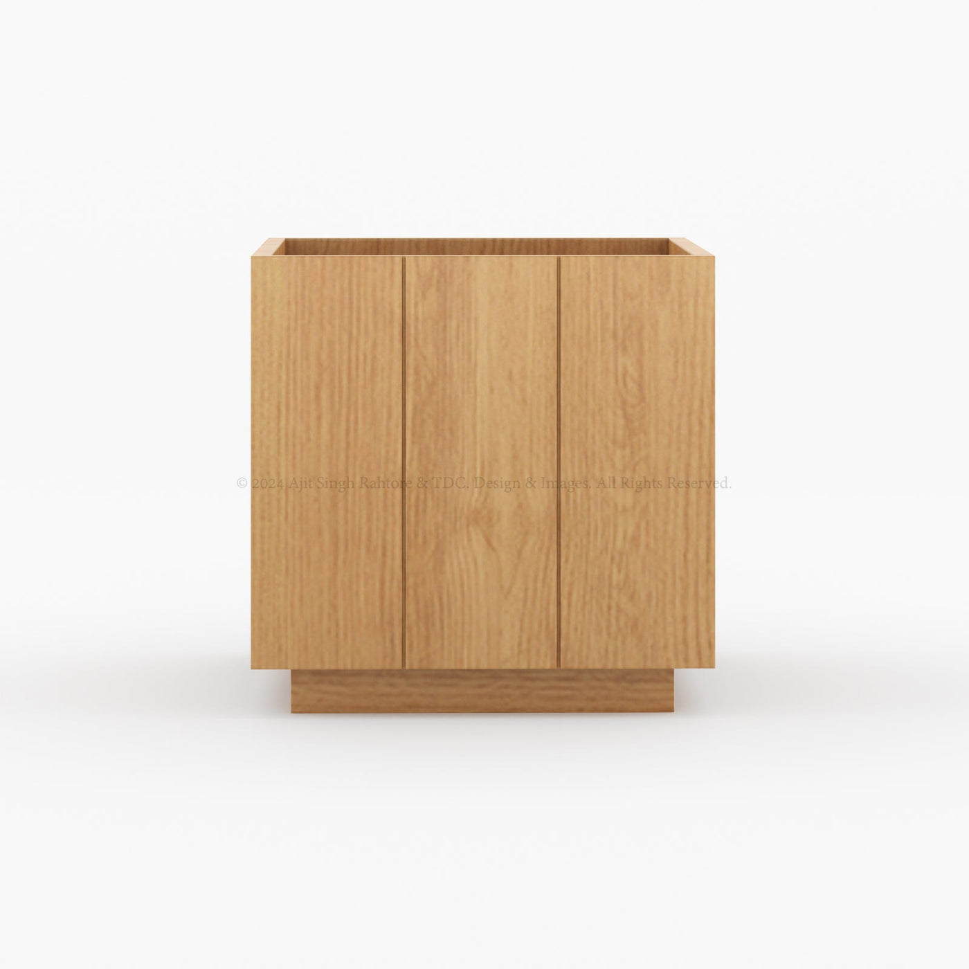 Sierra Vista Nightstand - Premium Teak Wood with a Unique Design - detail view 5