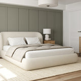 Chelsea Bed - Soft Rounded Upholstered Bed
