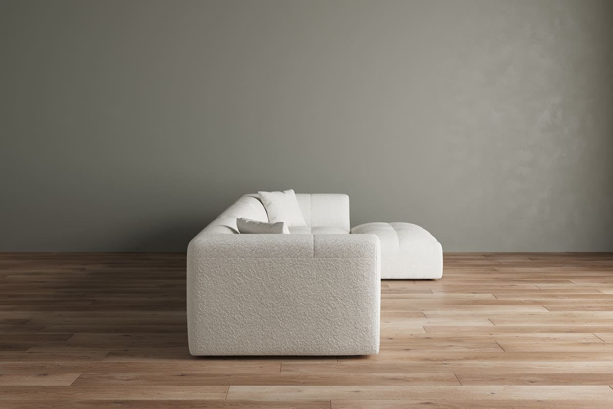Moda 3 - Pc Modular Sofa with Ottoman - detail view 18