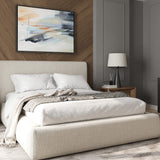 Noelle Storage Bed - Lift - Up Storage - Linen Fabric