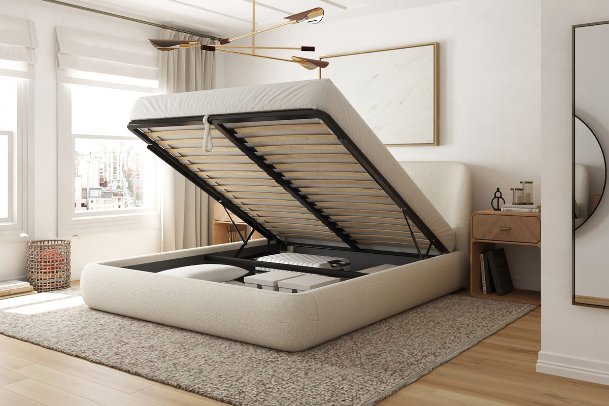 Lula Storage Bed - Modern Storage - detail view 4