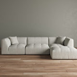 Moda 3 - Pc Modular Sofa with Ottoman