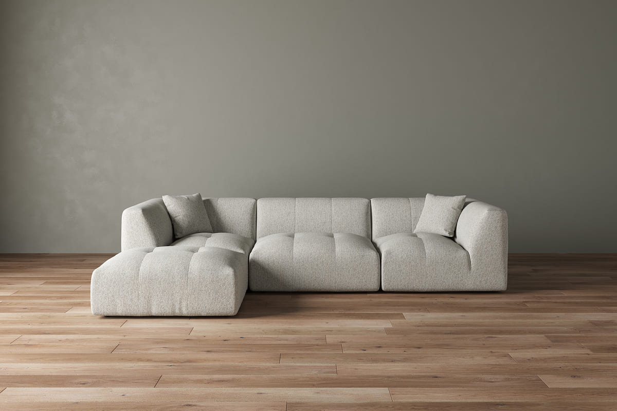 Moda 3 - Pc Modular Sofa with Ottoman - detail view 29