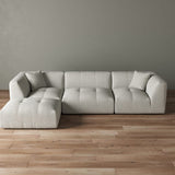 Moda 3 - Pc Modular Sofa with Ottoman