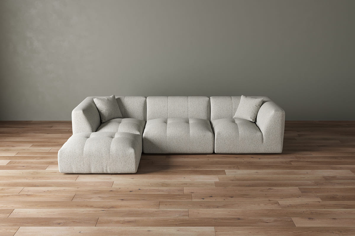 Moda 3 - Pc Modular Sofa with Ottoman - detail view 25